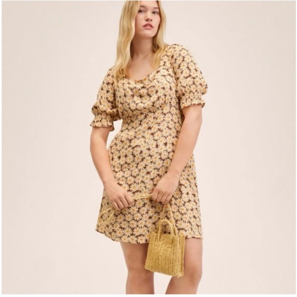 Mango Daisy Mini Dress